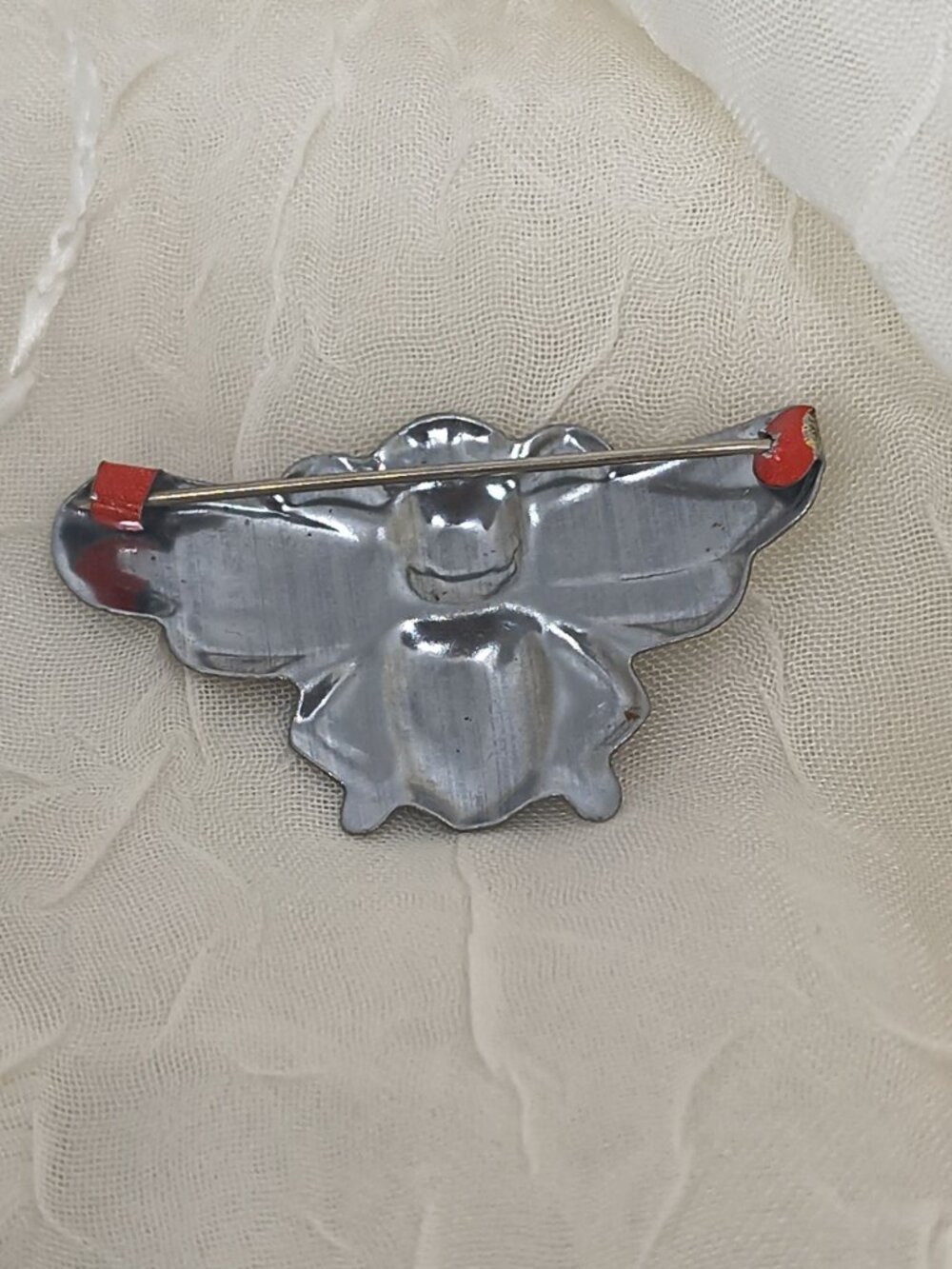 1950s Carnival Prizes Tin Litho Toy Badge Pin Bee Japan - Picture 2 of 3